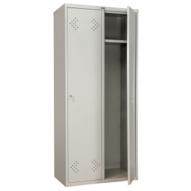 Шкаф металлический для одежды LS-21, 1830x575x500, 1756х286/310х474, ключ, 2, 2, нет, вес 29кг