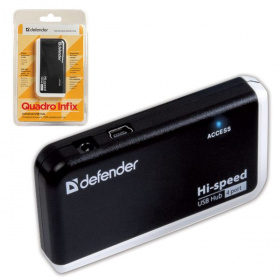 Концентратор USB Defender Quadro Infix 4 порта