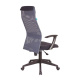 БРК Кресло для руководителя KB-8N/DG/TW-12 серый ткань-сетка/ткань: TW-04 TW-12 серый