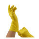 Перчатки резиновые M OfficeClean Стандарт+, желтые