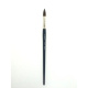 Кисть белка №19 (D10) круглая, Albatros Байкал, ручка дерево, длинная, синего цв.