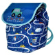 Рюкзак дошкольный Каляка-Маляка Машинка, магнитный замок, завязки, без наполнения, синий