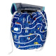 Рюкзак дошкольный Каляка-Маляка Машинка, магнитный замок, завязки, без наполнения, синий