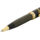Ручка шариковая Manzoni Imperia черная с золотом