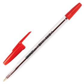 Ручка шариковая Corvina 51 красная, 1 мм.