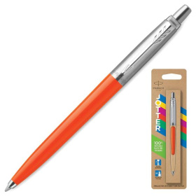 Ручка шариковая Parker Jotter Color Orange CT M, синие чернила, блистер