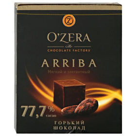 Шоколад горький OZera Arriba 77.7% 90 г