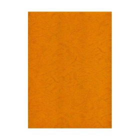 Лист обложечный А4 картон под кожу оранжевый 230 г/м2, 100 шт/уп.