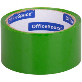 Скотч зеленый 48 мм*40 м 45 мкм OfficeSpace