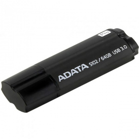 Флэш-накопитель 64 GB A-DATA S102 Pro (USB 3.0) черный