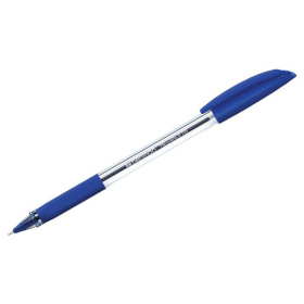 Ручка шариковая Berlingo Triangle 110, синяя, трехгранная, грип, 0,7 мм