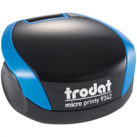 Оснастка карманная Trodat Micro Printy для печати D42 мм., синяя