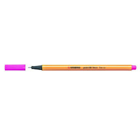 Линер Stabilo Point 88/056 розовый неон 0,4 мм