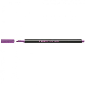 Фломастер Stabilo Pen 68, металлик розовый
