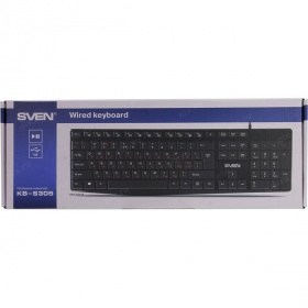 Клавиатура Sven KB-S305 USB черный