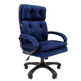 ТПТ Кресло с повышенной нагрузкой СН-442, ткань Е-34 синий