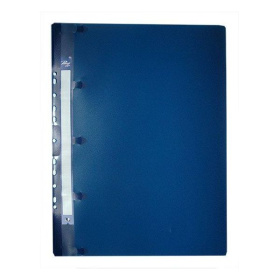 Скоросшиватель пластиковый с перфорацией A3 вертикальный Регистр синий