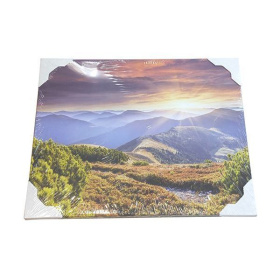 Картина на холсте Закат в горах 40х50 см