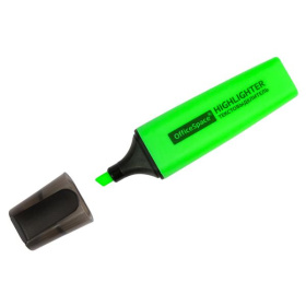 Текстовыделитель OfficeSpace зеленый 1-5 мм