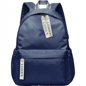 Рюкзак молодежный LOREX ERGONOMIC M7 INDIGO, 45*30*15 см., две лямки, текстиль, синий