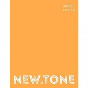 Папка ламинированный картон А5 2 кольца 35 мм Hatber NEWtone Оранжевая