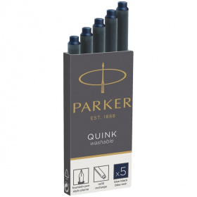 Чернильный картридж Parker Cartridge Quink сине-черный 5 шт/уп
