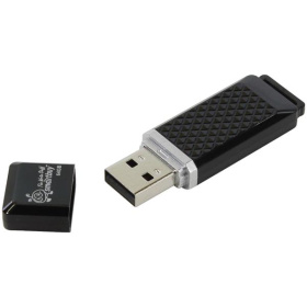 Флэш-накопитель 64 GB SmartBuy SB64GBQZ-K Quartz USB 2.0 черный