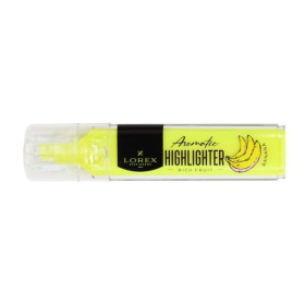 Текстовыделитель ароматизированный Lorex Rich Fruit Neon желтый, 1-3,5 мм