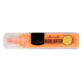 Текстовыделитель ароматизированный Lorex Rich Fruit Neon оранжевый, 1-3,5 мм
