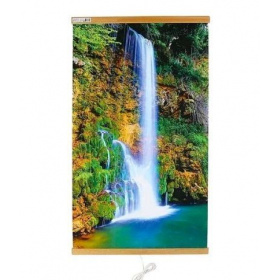 Инфракрасный обогреватель-картина гибкий Водопад 57*100 см, 500 Вт.