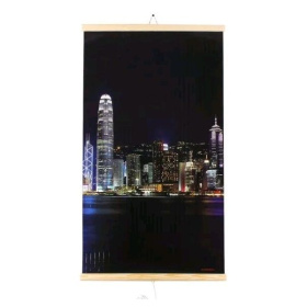 Инфракрасный обогреватель-картина гибкий Гонконг 57*100 см, 400 Вт.