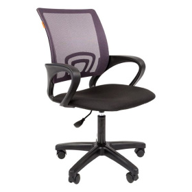 ТПТ Кресло для оператора СН-696LT, ткань-сетка/ткань TW серый, кресло для оператора
