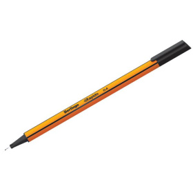 Ручка капиллярная Berlingo Rapido трехгранная, черная, 0,4 мм