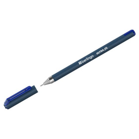 Ручка шариковая Berlingo Ultra X2 синяя, 0.7 мм, игольчатый стержень
