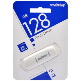 Флэш-накопитель 128 GB SmartBuy SB128GB2SCW Scout White USB2.0 белый