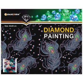 Мозаика алмазная Яркие цветы 40*50 см., DV-9518-14