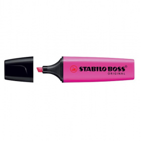 Текстовыделитель Stabilo Boss розовый 2-5 мм