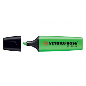 Текстовыделитель Stabilo Boss зеленый 2-5 мм