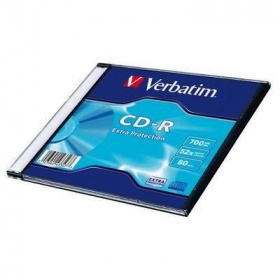 Компакт диск CD-R Verbatim Slim