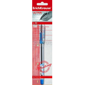Ручка шариковая Erich Krause Ultra L30 синяя, грип 0,7 мм
