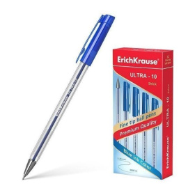 Ручка шариковая Erich Krause Ultra L-10 синяя 0,7 мм
