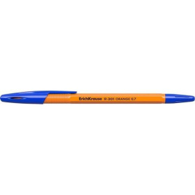 Ручка шариковая Erich Krause R-301 Classic (аналог Corvina) синяя 0,7 мм