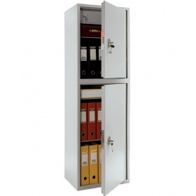 Шкаф металлический бухгалтерский, SL-150/2 T, внешние размеры: 1490x460x340,
