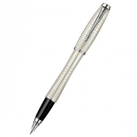 Ручка перьевая Parker Pearl Metal Chiselled F204