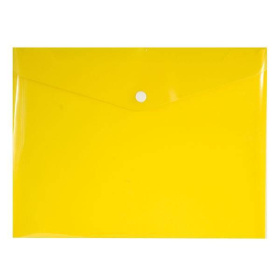 Папка на кнопке А5+ (малый формат) inФормат 210*280 мм желтая