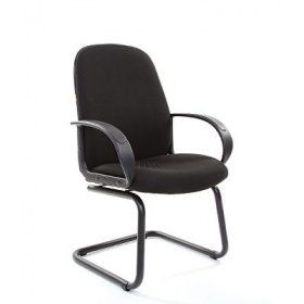 ТПТ Кресло для посетителей СН-279 V, ткань JP 15-2 черный