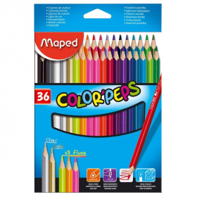 Карандаши цветные трехгранные 36 цв. Maped Colorpeps, карт. упак.