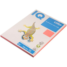 Бумага для копир. техники цветная A4 100 л. IQ Color neon 80 г/м2 розовая