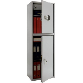 Шкаф металлический бухгалтерский, SL-150/2 T EL, внешние размеры: 1490x460x340,