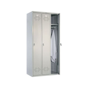 Шкаф металлический для одежды LS-31, 1830x850x500, 1746x300/274/274x468, ключ, 3, 3, нет, вес 40кг